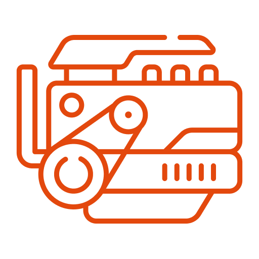 Marine generator engines