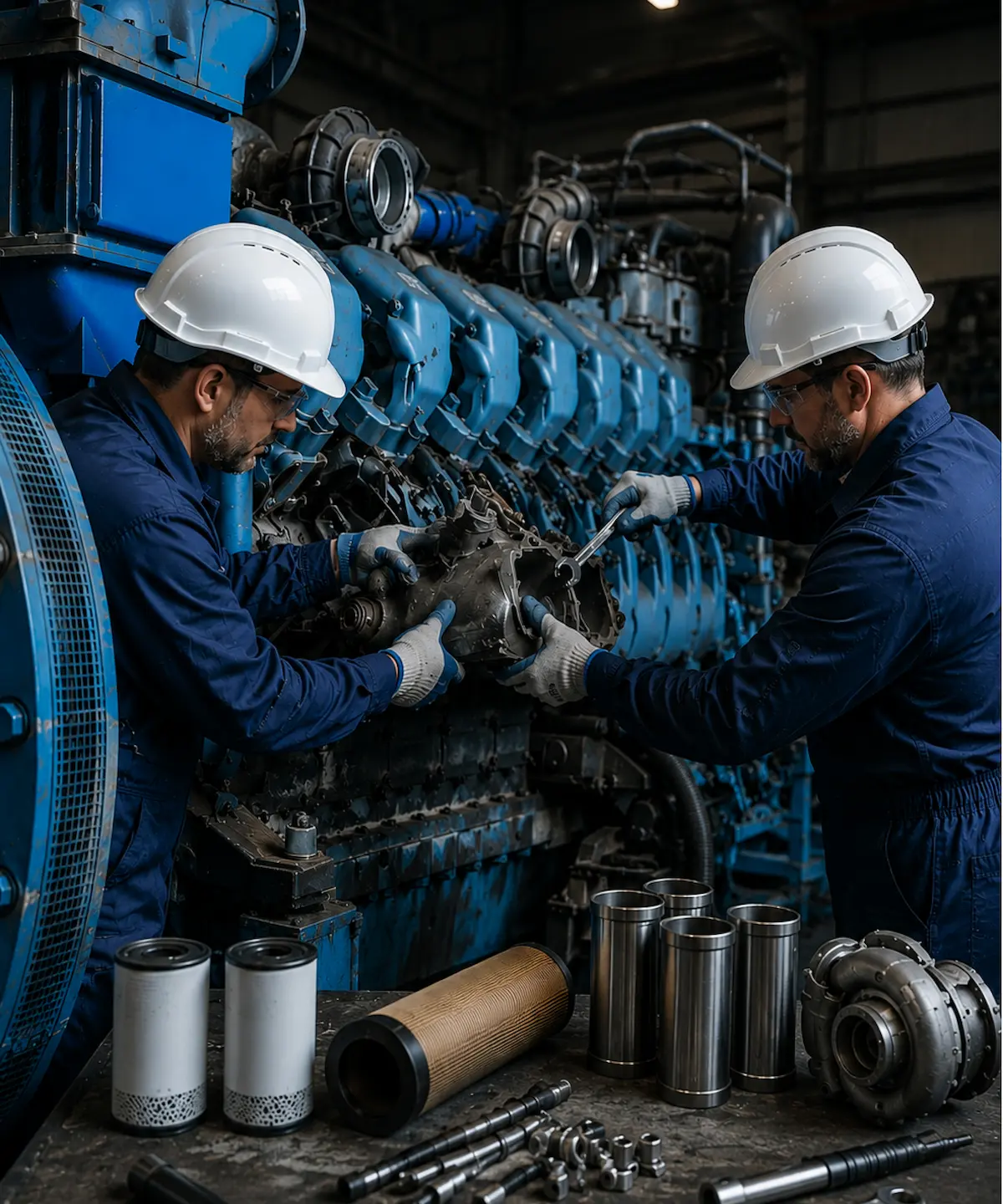 Scheduled maintenance parts